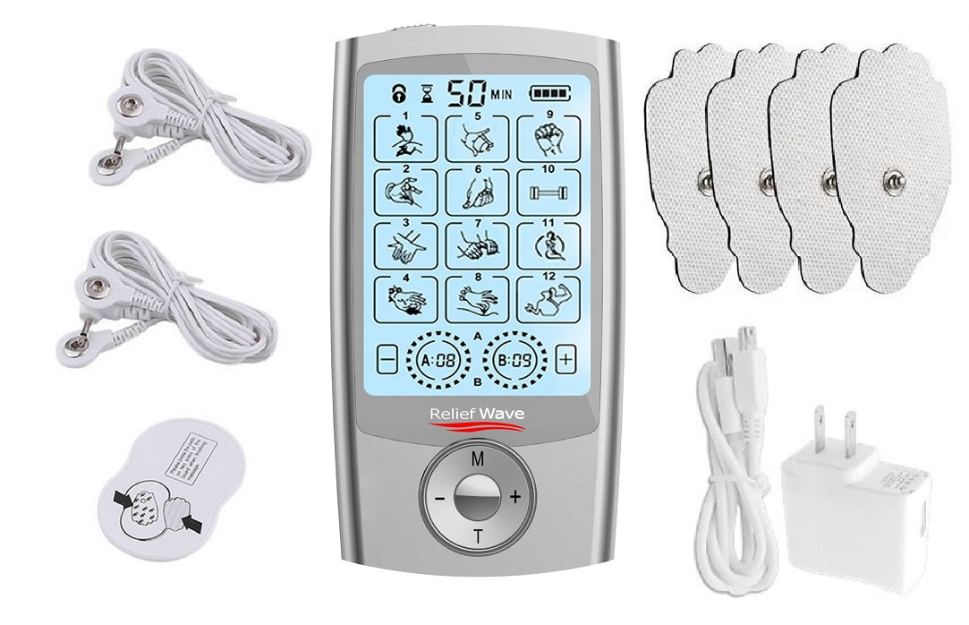 Premium 4 Channel Electrotherapy Digital Machine Chiropractic